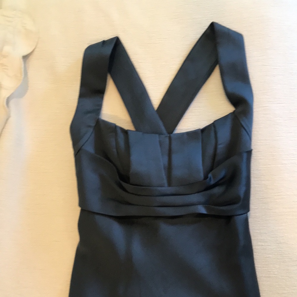 Calvin Klein gown.